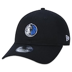 Boné Aba Curva New Era 9Twenty NBA Dallas Mavericks - Strapback - Adulto PRETO