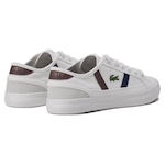 Tênis Lacoste Sideline Canvas 319 - Masculino BRANCO/VERMELHO