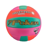 Bola de Volêi Poker Training Neon II PVC VERDE/ROXO