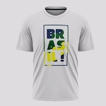 Camiseta do Brasil Futfanatics Harpia - Masculina BRANCO