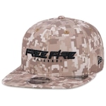 Boné Aba Reta New Era 9Fifty Original Fit Free Fire - Snapback - Adulto CAQUI