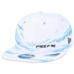 Boné Aba Reta New Era 9Fifty Original Fit Free Fire - Snapback - Adulto AZUL