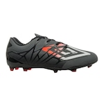 Chuteira de Campo Umbro Velocita Alchemist Club - Masculina CINZA ESCURO/PRETO