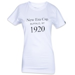 Camiseta Baby Look New Era Buffalo NY 1920 - Feminina BRANCO