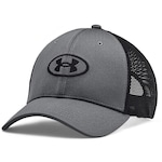 Boné Aba Curva Under Armour Blitzing Trucker - Snapback CINZA