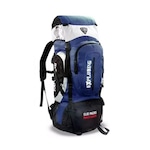 Mochila Clio Impermeável Viagem - 70 Litros AZUL