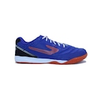 Tênis Futsal Topper Dominator TD IV AZUL/LARANJA