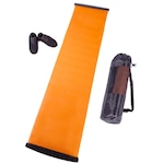 Plataforma Deslizante Slide Board Yangfit com Sapatilha e Bolsa LARANJA