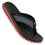 Chinelo Kenner Kivah Pro 2 - Masculino PRETO/VERMELHO