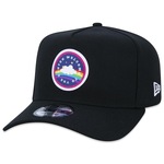 Boné Aba Curva New Era 9Forty A-Frame Mibr - Snapback - Adulto PRETO