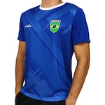 Camisa Brasil Diadora Penta Bandeira - Masculino AZUL