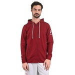 Blusão de Moletom Under Armour Rival Terry Fz Hd - Masculino VERMELHO