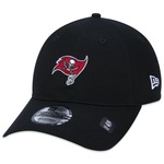 Boné Aba Curva New Era 9Twenty NFL Tampa Bay Buccaneers - Strapback - Adulto PRETO