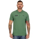 Camisa Polo Puma Forest - Masculina VERDE/PRETO