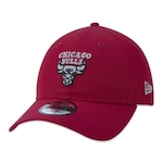 Boné New Era Chicago Bulls 920 Performance - Strapback - Adulto VERMELHO