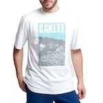 Camiseta Oakley Vintage Outdoor Graphic - Masculina BRANCO