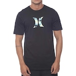 Camiseta Hurley Liquid Oversize - Masculina PRETO