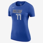 Camiseta Nike Dallas Mavericks Next Nature - Feminina AZUL