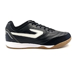 Chuteira Futsal Topper Maestro Td IV - Adulto PRETO/BRANCO