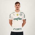 Camisa do Palmeiras Puma II 2022 Campeão Brasileiro - Masculina BRANCO