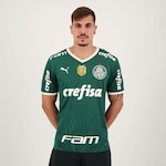 Camisa do Palmeiras Puma I 2022 Campeão Brasileiro - Masculina VERDE