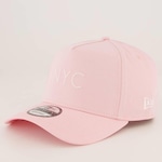 Boné Aba Curva New Era NYC 940 Core - Snapback - Adulto ROSA