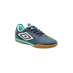 Chuteira Futsal Umbro Indoor Tocco Club - Adulto AZUL ESC/BRANCO