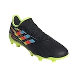 Chuteira de Campo adidas Copa Sense.3 - Adulto PRETO/VERDE