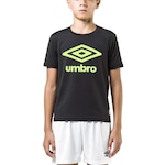 Camiseta Umbro Basic UV - Infantil PRETO