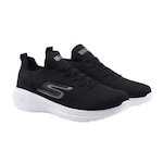 Tênis Skechers Go Run Fast Monogram - Unissex PRETO/BRANCO