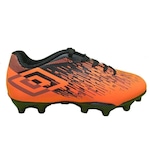 Chuteira de Campo Umbro Acid Jr II - Infantil LARANJA/PRETO