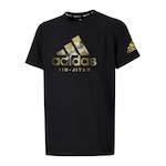 Camiseta adidas Badge Of Sport BJJ - Masculina PRETO