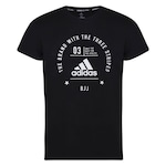 Camiseta adidas Community Line BJJ - Masculina PRETO