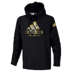 Blusão de Moletom com Capuz adidas Badge Of Sport BJJ - Masculino PRETO