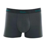 Cueca Boxer Mash Masculina Modal Elástico Confortável CINZA ESCURO