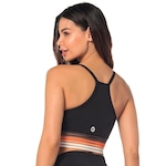 Top Fitness com Bojo Vestem Trevo - Feminino PRETO