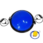 Meia Bola Bosu Ball 60cm com Alças Pista e Campo AZUL