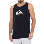 Camiseta Regata Quiksilver Comp Logo - Masculina PRETO