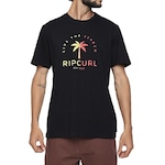 Camiseta Rip Curl Search Tree - Masculina PRETO