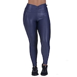 Calça Legging Fitness Orbis Cirrê Liso Cós Alto Empina Bumbum - Feminina CINZA