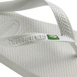 Chinelo Havaianas Brasil Light - Masculino BRANCO