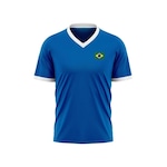 Camisa Brasil Xavante Braziline - Masculina AZUL