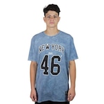 Camiseta NBA New York Knicks Number - Masculina AZUL