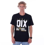 Camiseta Qix Trade Mark - Masculina PRETO