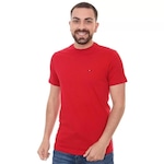 Camiseta Tommy Hilfiger Wcc Essential Ctn - Masculina VERMELHO