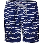 Shorts Alma de Praia Beach Tennis Gaivotas - Masculino AZUL