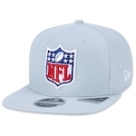 Boné Aba Reta New Era 9Fifty Original Fit Snapback Nfl - Snapback - Adulto CINZA