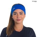 Faixa de Cabelo Snugg Wear Headband Elástica Proteção Uv50+ - Adulto AZUL