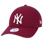 Boné Aba Curva New Era 9Twenty MLB New York Yankees - Strapback - Adulto VERMELHO