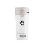 Copo Térmico com Tampa Gold Sports Thermique Aço Inoxidável 304 - 380ml BRANCO